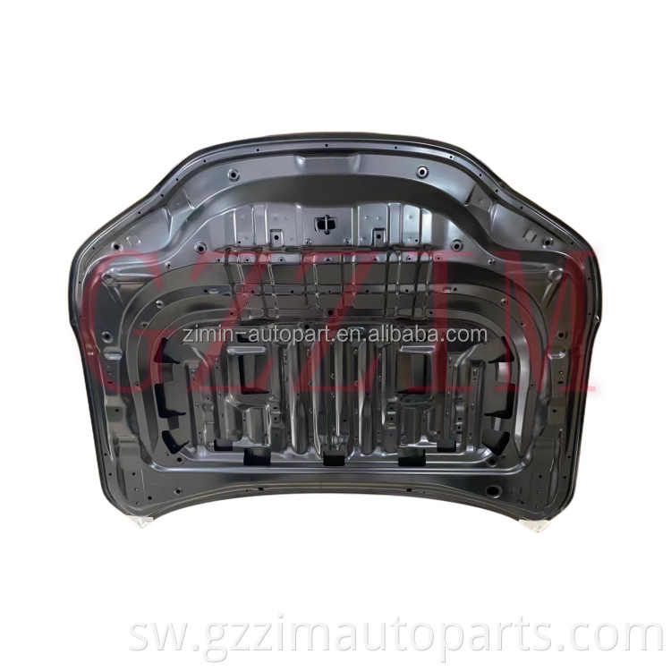 Car Accessories Black Stainless Aluminium Alloy Hood Used For LX600